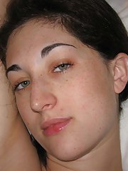Pretty get hitched gets loads of cum on her face