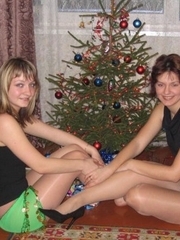 girl in stockings